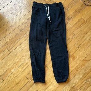 Black joggers